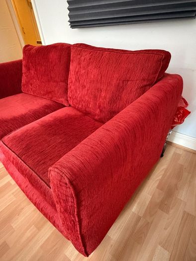 Sofa & single bed
