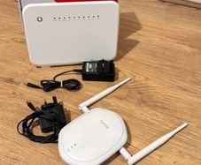Vodafone HG659 router and ZyXEL NWA1100NH