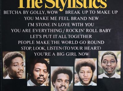 The Stylistics - The Best Of Vinyl LP (1974) Original Irish Pressing Blue Philips Labels - Funk Soul EX+