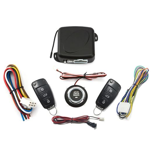 Central Door Lock Car Remote Control Keyless Entry Push Start System ...