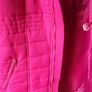 SALE!  South Padded Raspberry Colour Midi Coat Image 3