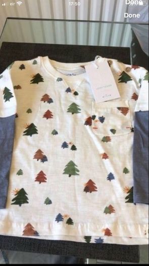 Boys BNWT Christmas top 18/23 mths