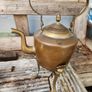 French kettle on stand .Brass and copper. Image 5