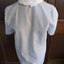 White Short Sleeve Blouse - Size 14 Image 3
