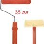 Wood Graining Painting Tool, Rubber Empaistic Wood Texture Pattern Roller with Handle, DIY Wood Grain Painting Tool Set Household Wall Art Paint for Wall Room Decoration Image 8