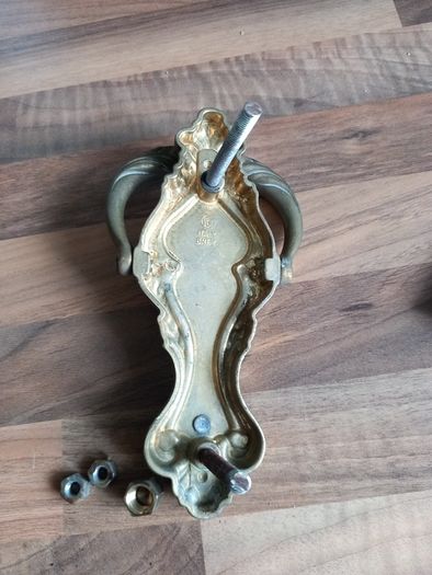 brass doorknob&knocker