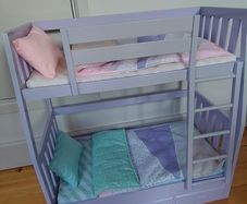Our Generation Doll  Bunk beds - all bedding and parts included