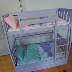 Our Generation Doll  Bunk beds - all bedding and parts included