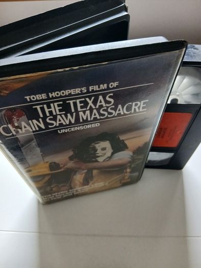 The Texas Chain Saw Massacre Pre Cert On Iver Film Services UK 1974 VHS Pal FF 30 No. 22