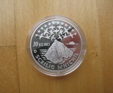 10 Euro Silver  Proof  Coin 2008. Sceilig Mhichil