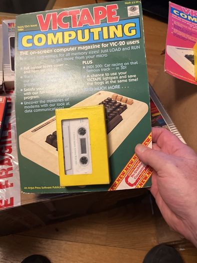 Ultimate Vintage Commodore VIC20 Lot. 5 Boxed Games, Hardware N Rare Cassettes UK PAL