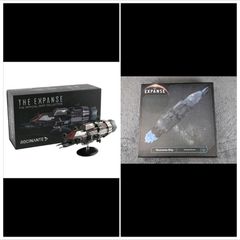 The Exspance Rocinante spacecraft 8 inch replica plus The Exspance Rocinante spacecraft Diorama box lootcrate