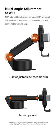 Car Phone Holder Suction Cup Adjustable Universal Holder Stand in Car GPS Mount For iPhone 13 12 Pro Xiaomi POCO