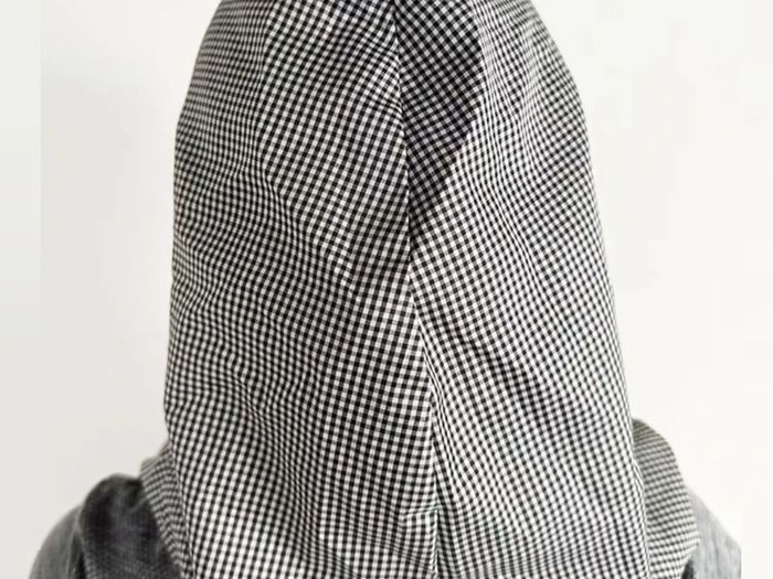Halloween Witch latex old woman mask with hair.