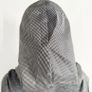 Halloween Witch latex old woman mask with hair. Image 2