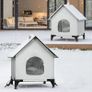 Cat House Outdoor Cat House for Indoor and Outdoor Use  Insulated and Weatherproof Waterproof Shelter for Small/Medium Cats XL Size Image 5