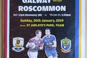 2019 Galway v Roscommon - Connacht GAA Senior Football League Final Programme