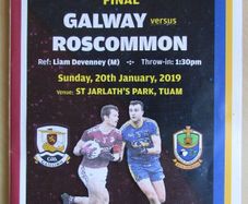2019 Galway v Roscommon - Connacht GAA Senior Football League Final Programme