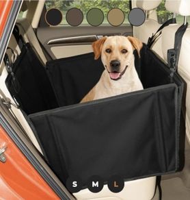 Wuglo extra stable dog car seat with seat belt