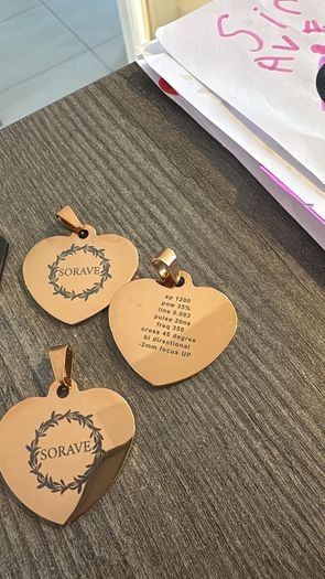 Laser engraving