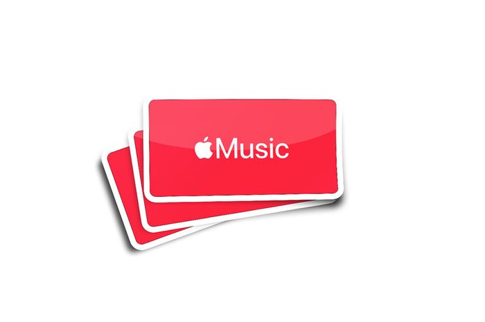Apple Music Glossy Stickers 2-Pack