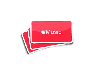 Apple Music Glossy Stickers 2-Pack