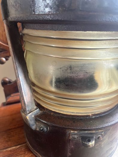 1942 Anderson & Gyde Ships Oil Lamp