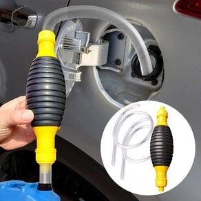 Hand Fuel Pump Car Fuel Tank Sucker Oil Transfer Fuel Pump Petrol Diesel Liquid Manual Pump Syphon Fuel Saver for Gas Gasoline