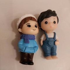 Mini Boys Statue Cake Decorations