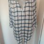 Collection Debenhams checked embroidered shirt size UK18 EU46 Postage included Image 2