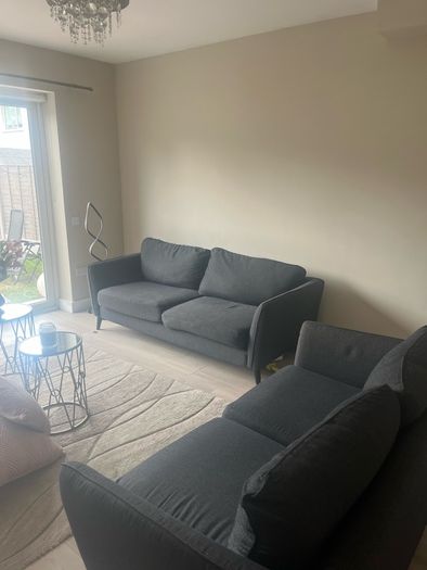 2 navy washable couch's