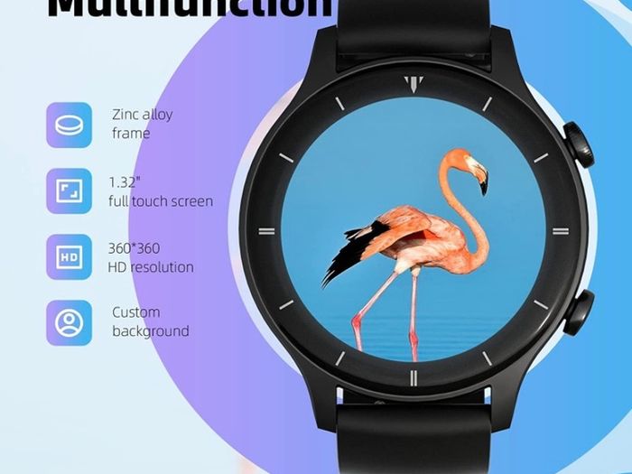 Mens Smart Watch Answer Make Calls 10 Day Battery Life Smartwatch VC52 Heart Rate Temperature Blood Oxygen Monitor, Bluetooth5.2, IP68 Waterproof, 24 Sports Modes, Android/iOS (FREE POSTAGE)