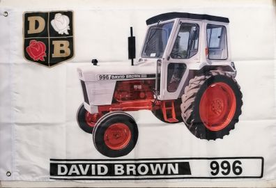 David Brown 996 tractor flag 3ft x 2ft.