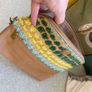 Fossil leather clutch bag. Unique sample bag Image 9