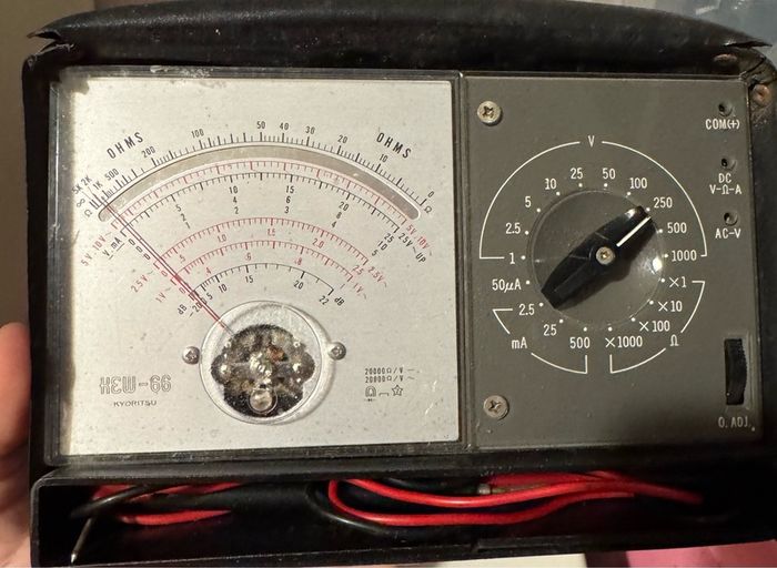 Kyoritsu KEW-66 Multi-tester Made in Tokyo Japan With Case