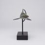 Great White Shark (32cm) - Patinated Bronze Image 6