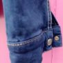 Wrangler navy jacket, short navy jacket Image 6