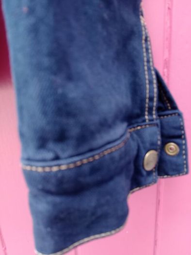 Wrangler navy jacket, short navy jacket