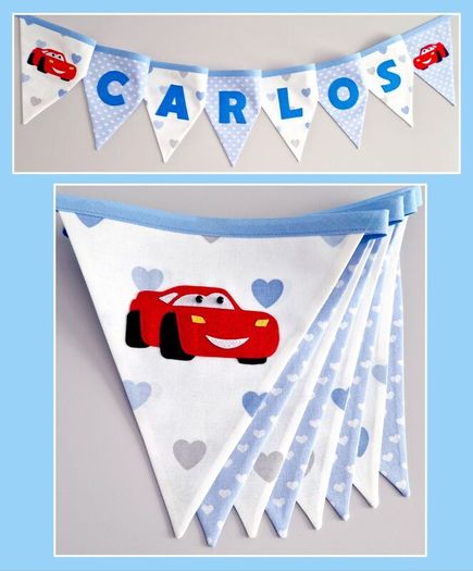 Eco-Friendly Personalised Cotton Bunting Made to Order