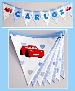 Eco-Friendly Personalised Cotton Bunting Made to Order