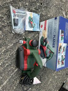 Electric planer as new light domestic use only
