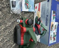 Electric planer as new light domestic use only