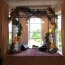 Custom-Made Freestanding Copper Grid Truss / Decorative Event Backdrop Image 2