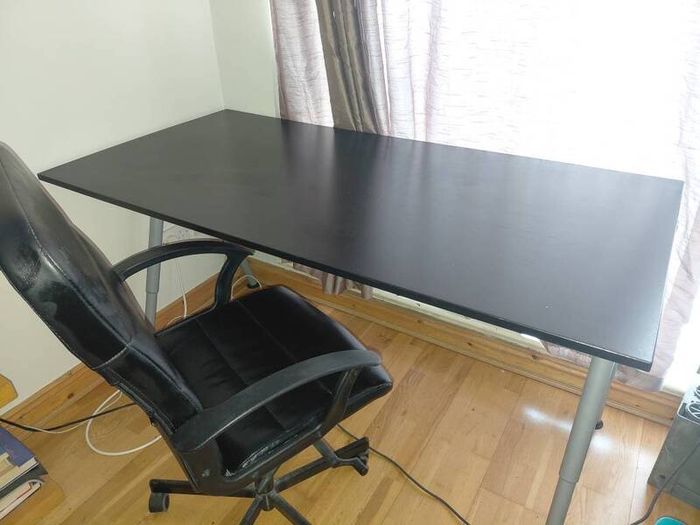 Desk and chair