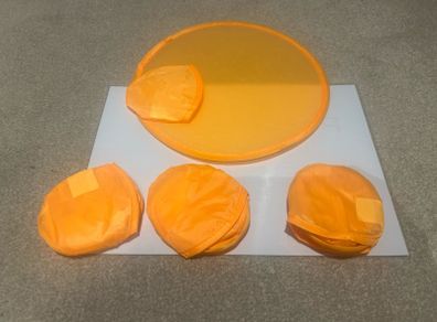 Foldable Frisbees Bulk Stock of 82