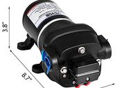 12V Diaphragm Water Pump FL-30/40 Water Pressure Pump 17L/Min High Pressure Self Priming Booster Pump Thermal Protection