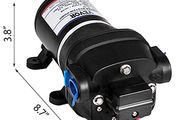 12V Diaphragm Water Pump FL-30/40 Water Pressure Pump 17L/Min High Pressure Self Priming Booster Pump Thermal Protection