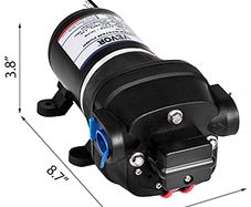 12V Diaphragm Water Pump FL-30/40 Water Pressure Pump 17L/Min High Pressure Self Priming Booster Pump Thermal Protection