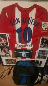 Match-Worn Sergio Aguero Atletico Madrid vs Real Madrid Jersey  Derby Day