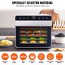 NEW SALE |  6 Trays Food Dehydrator Machine Stainless Steel 700W Jerky Fruit Drying Image 8